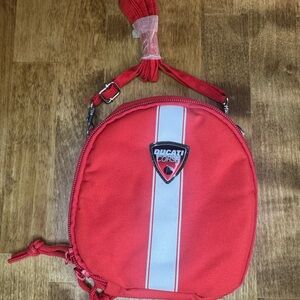 Ducati Corse Red Crossbody Bag